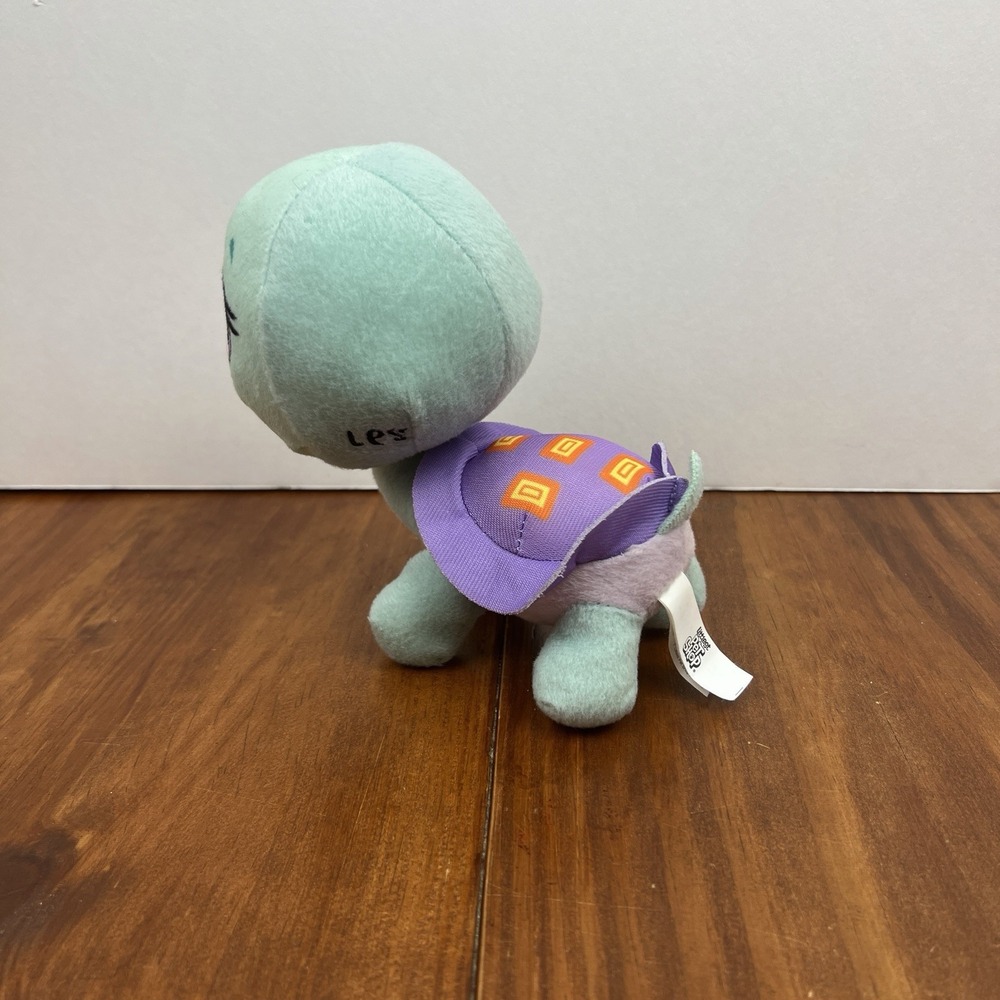 Littlest Pet Shop "Bev" Plush Toy Factory Green Turtle Stuffed‎ Doll 7" Tall - Picture 3 of 11